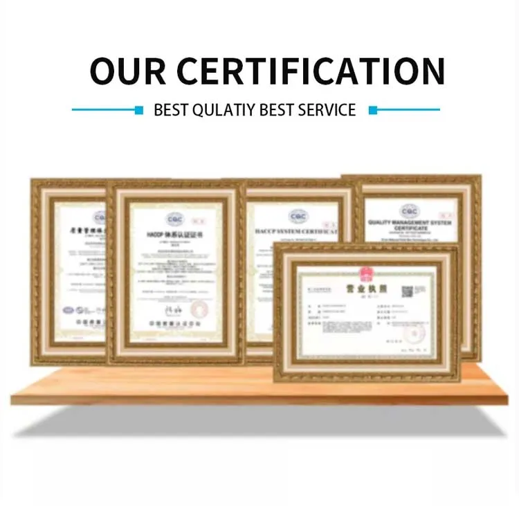 Certifications