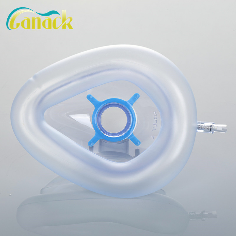 Disposible Medical Face Mask Anesthsia Mask PVC Mask