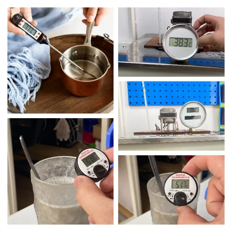 Digital Thermometer View