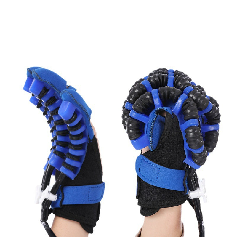 Pneumatic Rehabilitation Robot Hand Training Equipment Glove Smart Finger Exercise Instrument