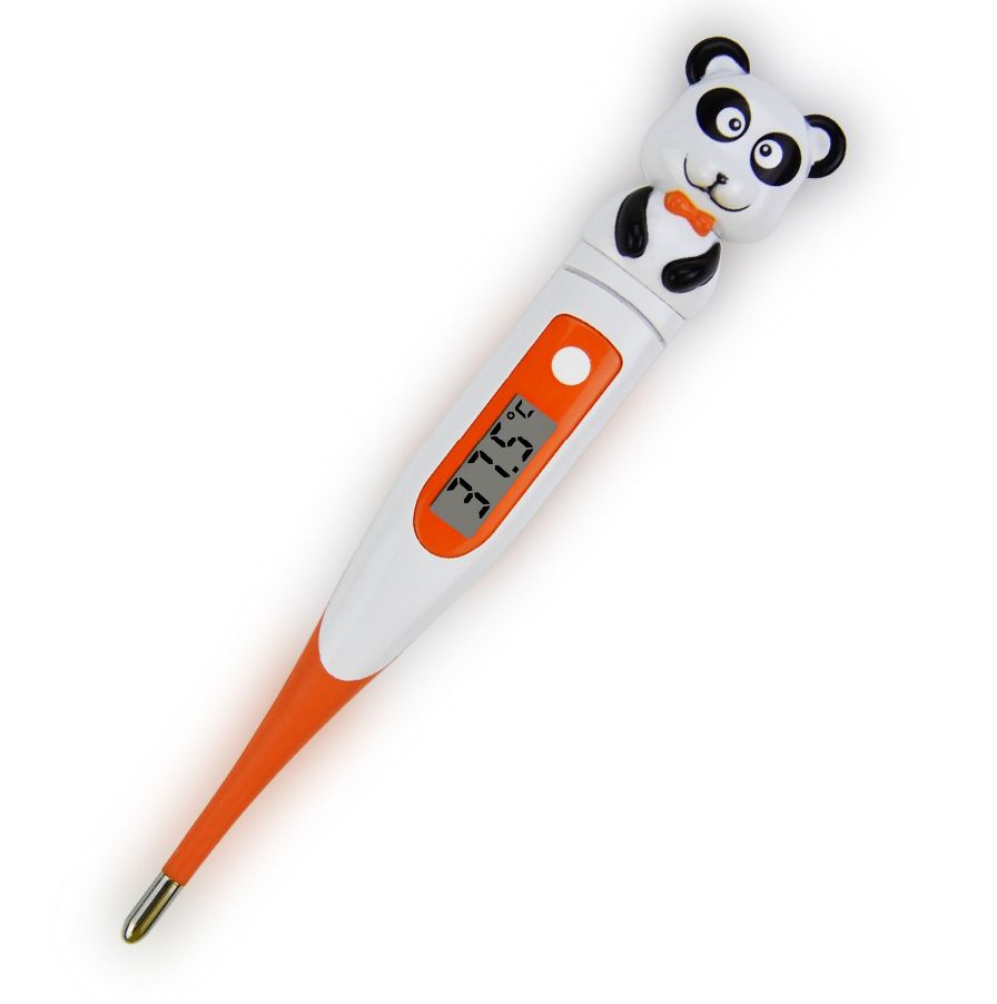 Cute Cartoon Character Oral Rectal Armpit Clinical Digital Thermometer for Baby
