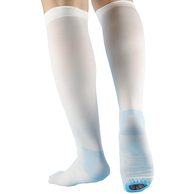 Anti Embolism Compression Stockings with Inspection Opening Under Knee