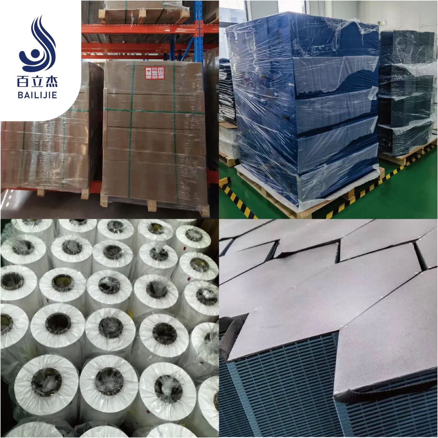 OEM Washable Heat Exchange Core 496*246*271mm Air to Air Ventilation System