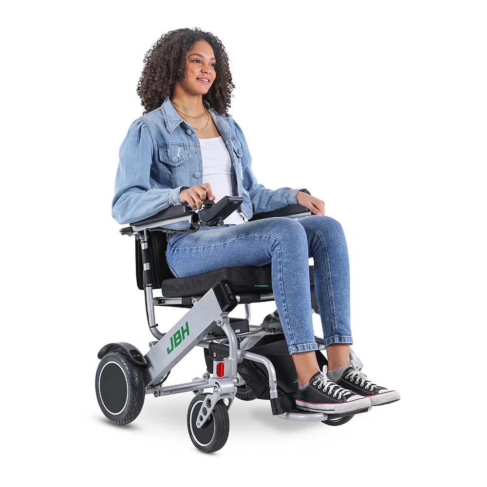 Hot Sale Best Quality Lightweight Folding Electric Wheelchair Power Scooter