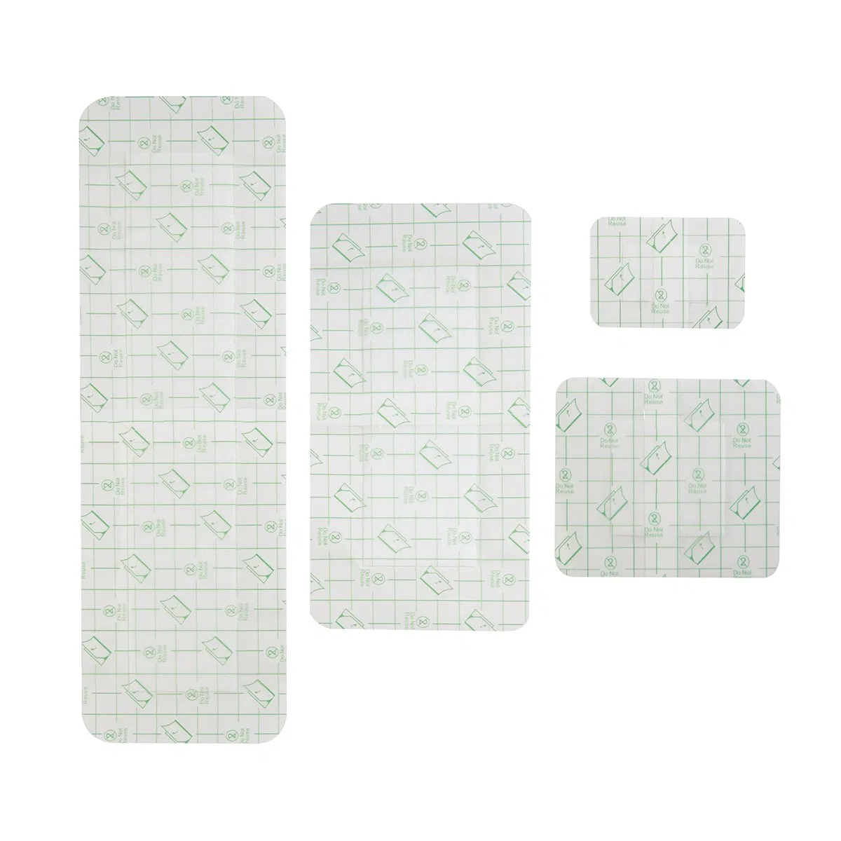 Certified Sterile Medical Consumable OEM Customized Adhesive PU Transparent Wound Dressing