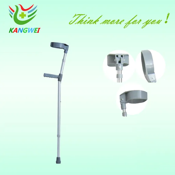 Aluminum Alloy Disabled Walking Cane Stick Elbow Crutch