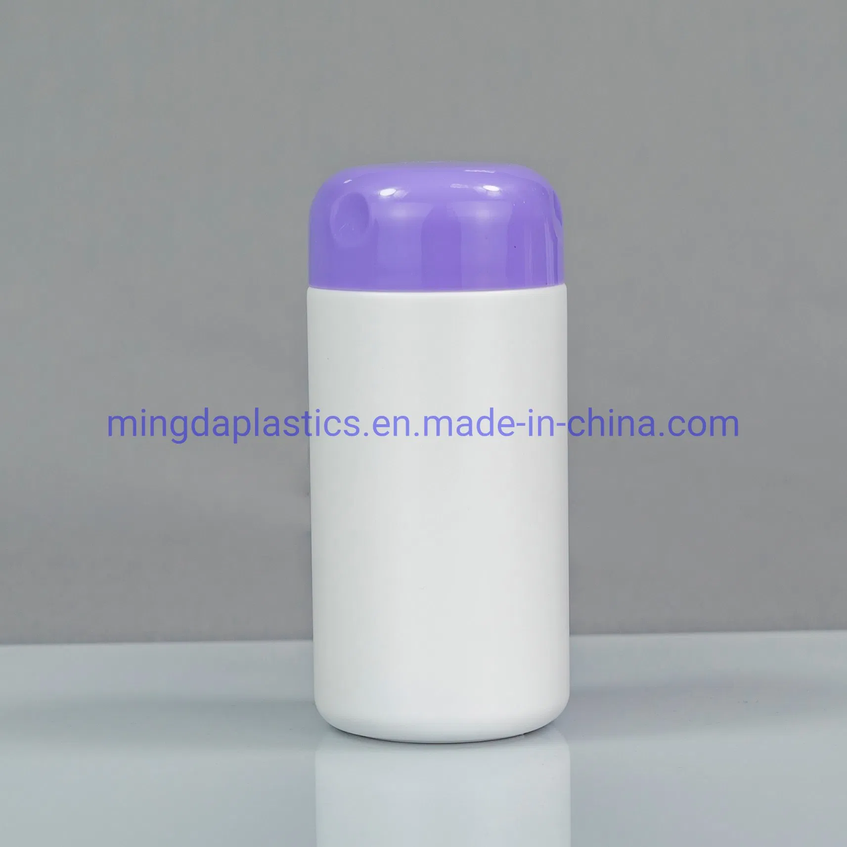 210ml Double Cap Colorful HDPE Pharmacy /Nutrition Packaging Plastic Bottle