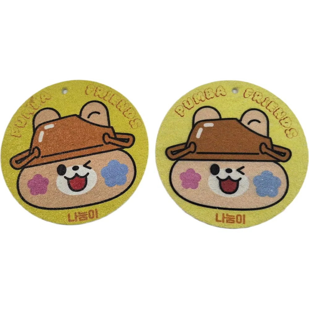 Fresh Printed Appearance Versatile Color Lint-Free Washable Cleaning Cloth Sponge Artigos Para O Lar