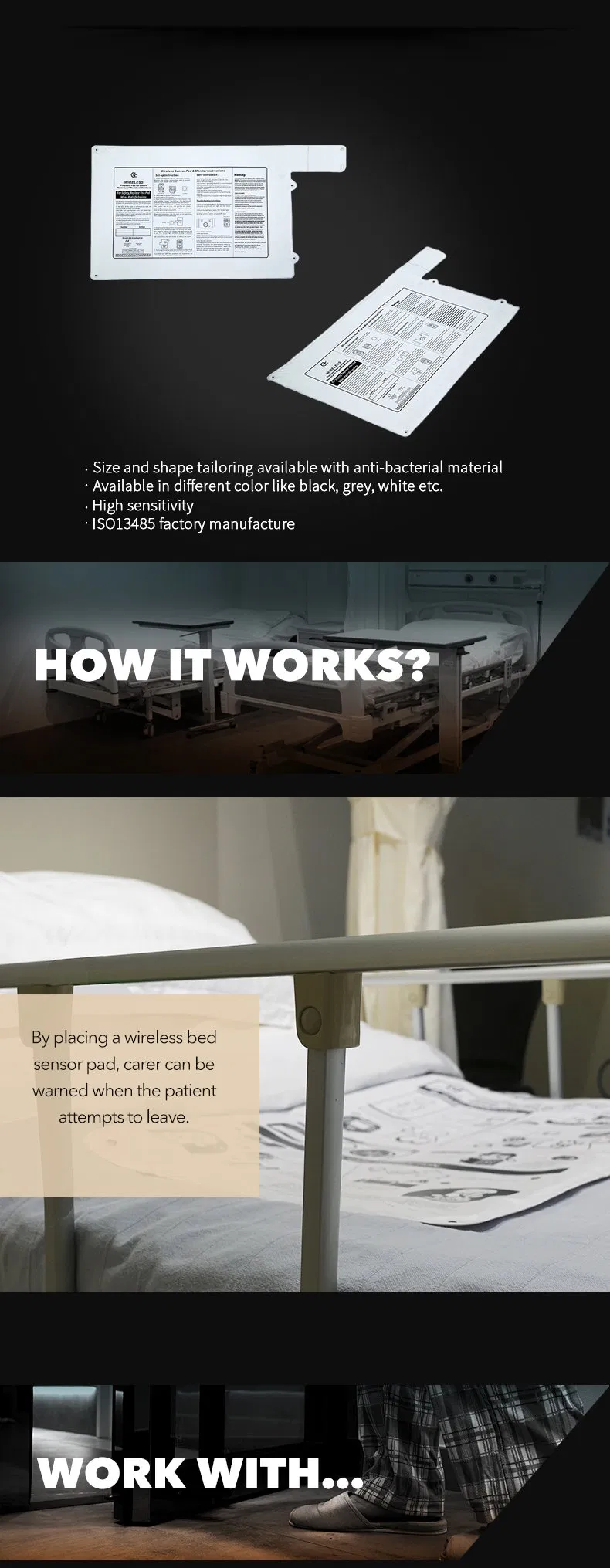 Bed Alarm Pad Functionality