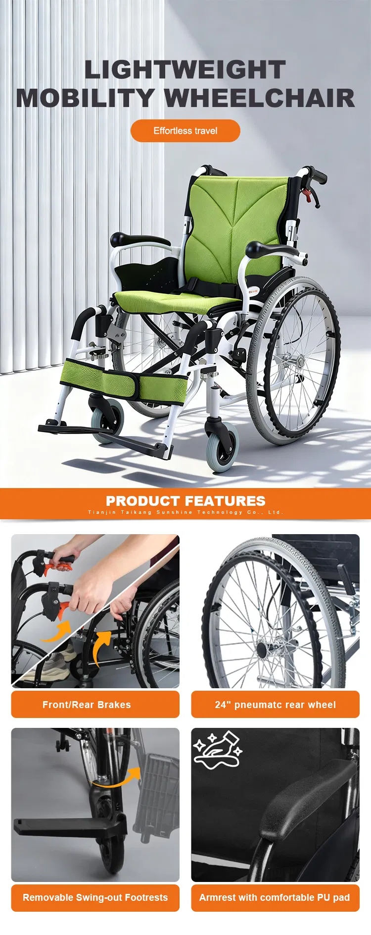 Manual Wheelchair Detail 2