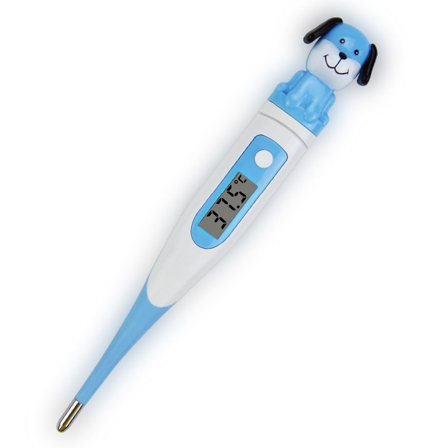 Cute Cartoon Character Oral Rectal Armpit Clinical Digital Thermometer for Baby