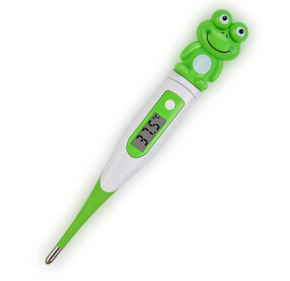 Cute Cartoon Character Oral Rectal Armpit Clinical Digital Thermometer for Baby