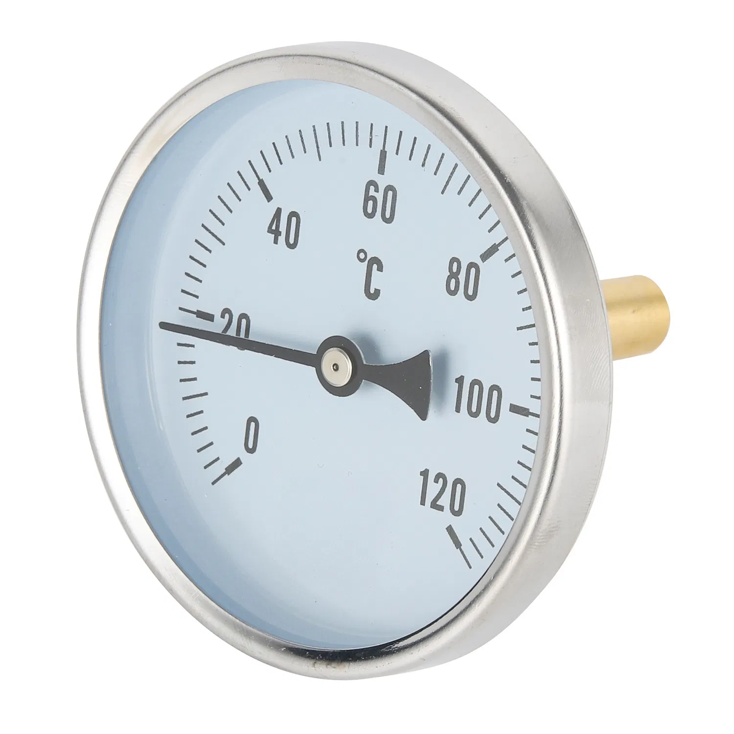 2.5inch, 3inch, 4inch Stainless Steel Bimetallic Thermometer Back Mounting Temperature Gauge