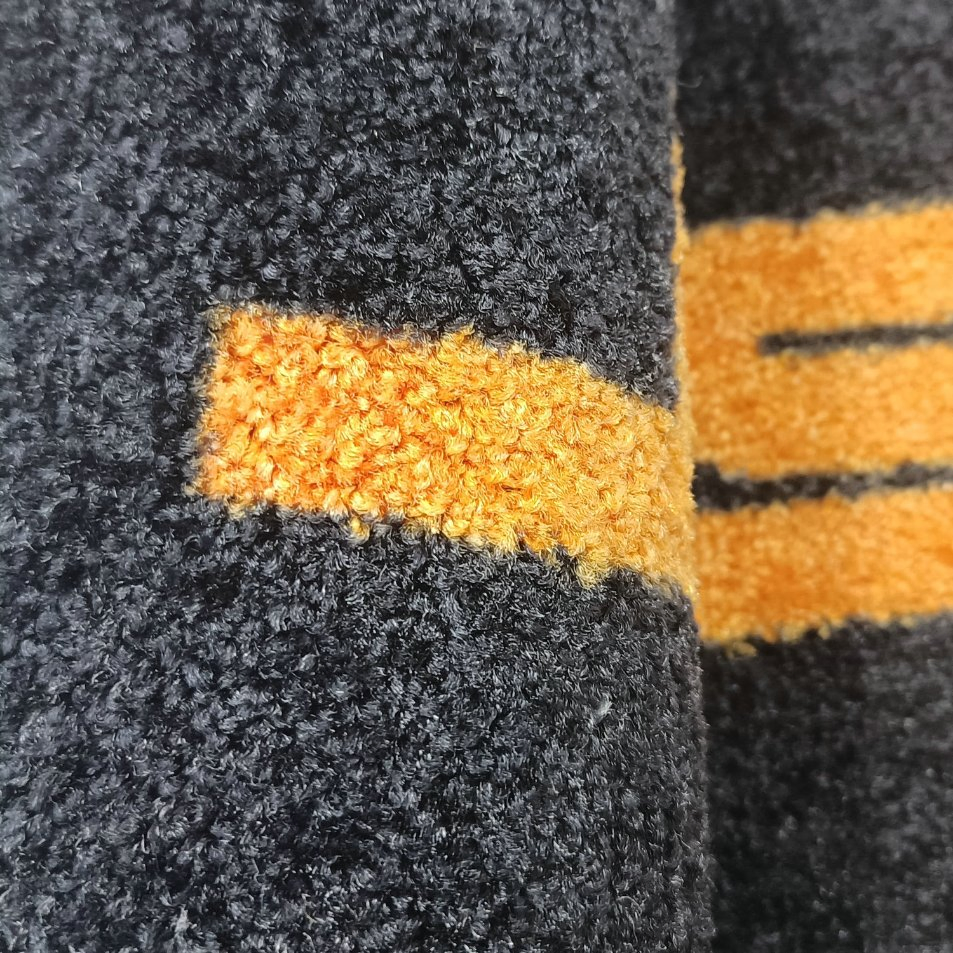 Custom Anti-Slip Tufted Door Mat with Rubber Backing Washable Nylon Floor Mat with Hotel Logo Outdoor Round Printing Doormat