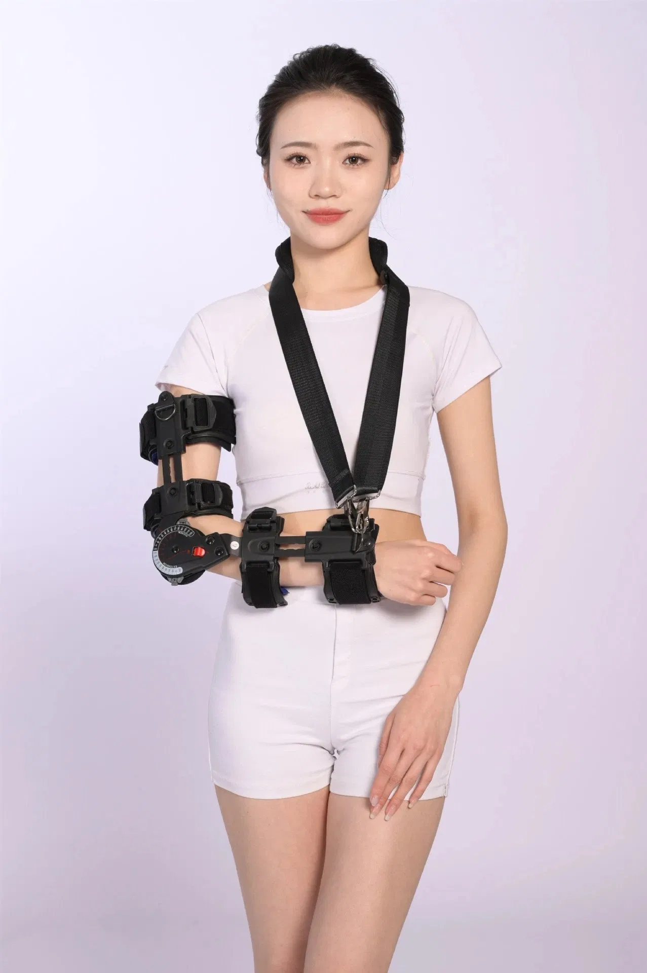 First Aid Equipment Broken Arm Support Orthopedic Arm Brace Adjustable Elbow Immobilizer Brace