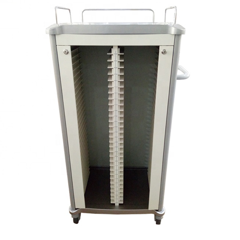 Hospital Fumiture Emergency Clinic Medication Cases Record Trolley