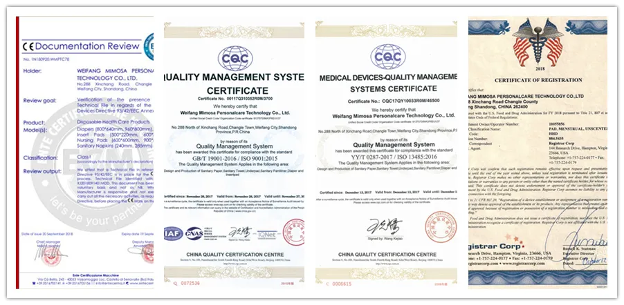 Certificates