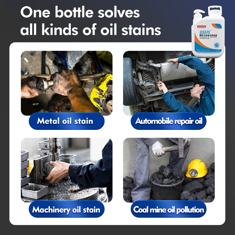 Sanvo Industrial Hand Cleanser Industrial Oily Sanitizer Eco Friendly Hand Cleaner Oil Pollution Hand Washing Liquid