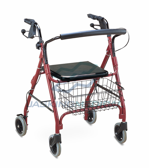 Aluminum Walking Aids with Four Wheels