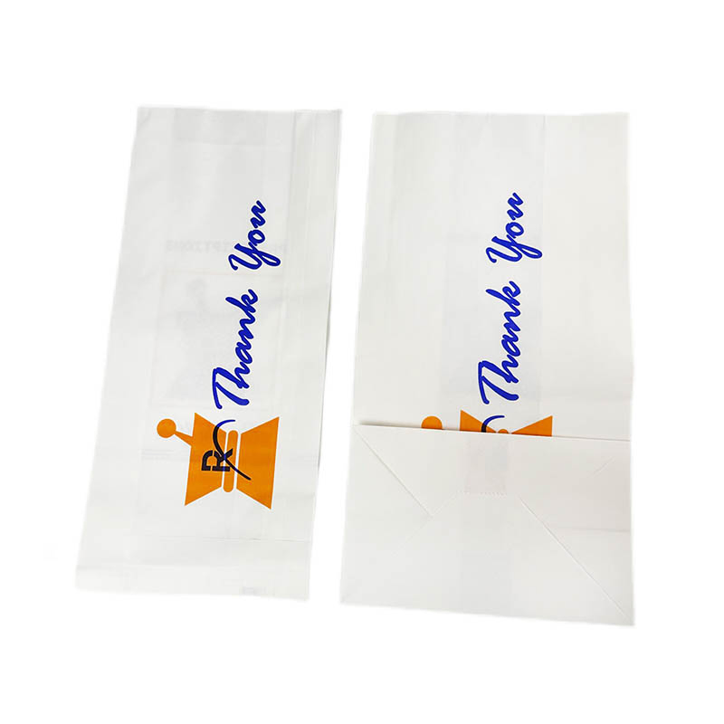 High Quality Custom Rx Pill Medicine Hospital Prescription Paper Bag Pharmacy Packaging Bag Cosmetic Medicine Envelope
