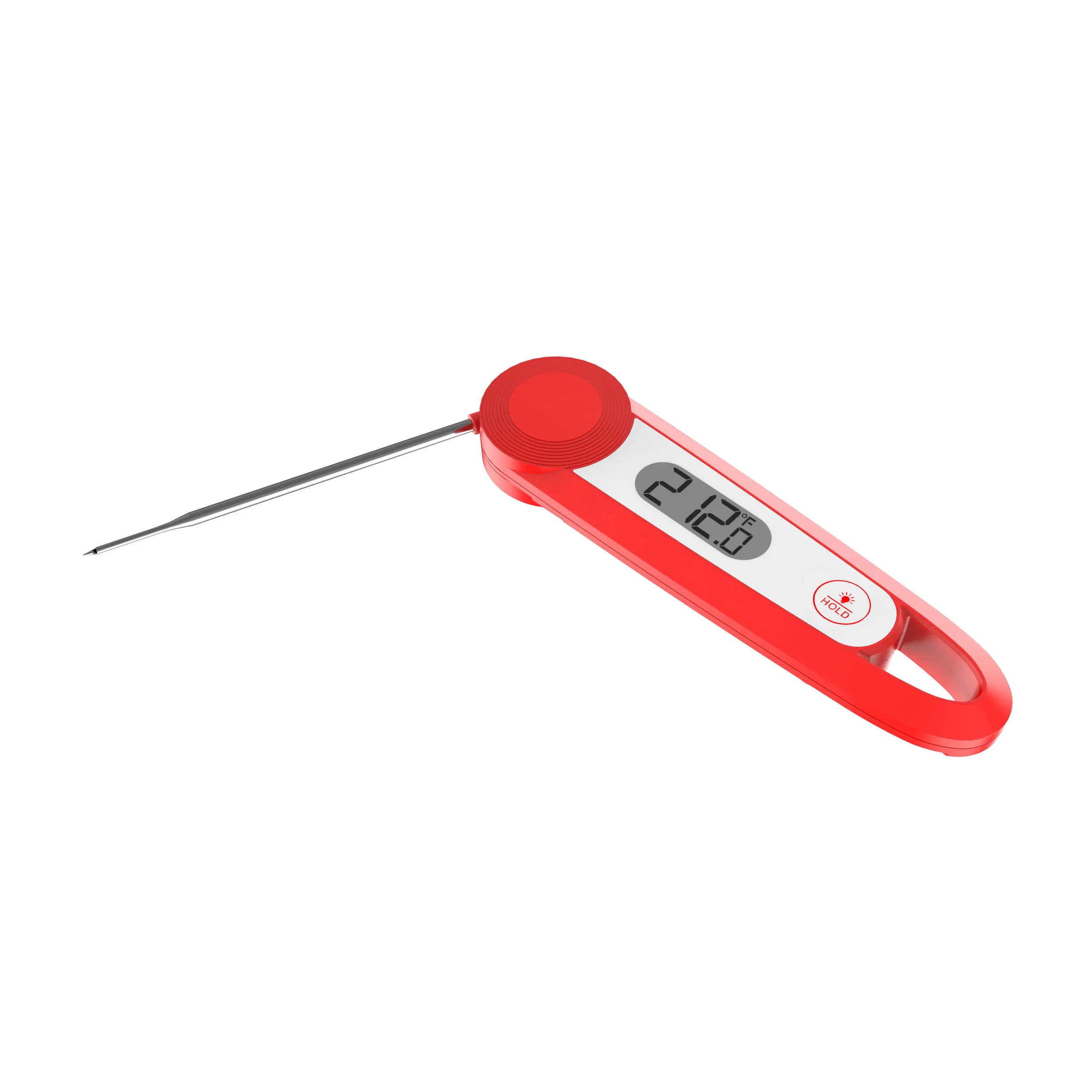 Instant Read Thermometer with Backlit Display for Easy Use