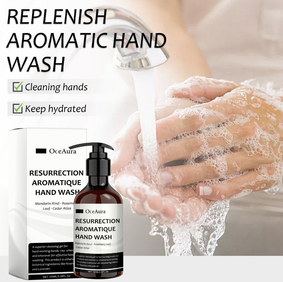 Online Wholesale and Retail Natural Liquid Hand Soap 100ml Hand Washing Lotion Gentile &amp; Clean Replenish Aromatic Resurrection Aromatique Hands Sanitizer