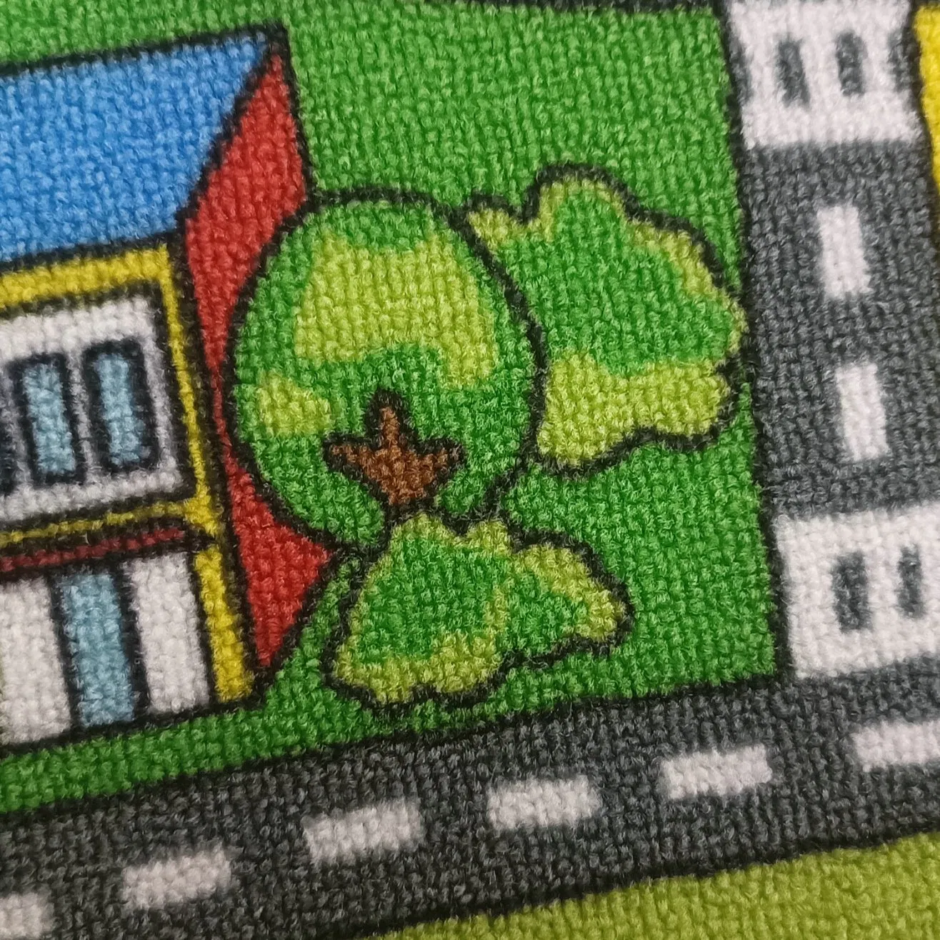 Children Educational and Fun Play Area Rugs Non Slip Washable Nursery Carpets Alphabet Floor Mat for Kids Room