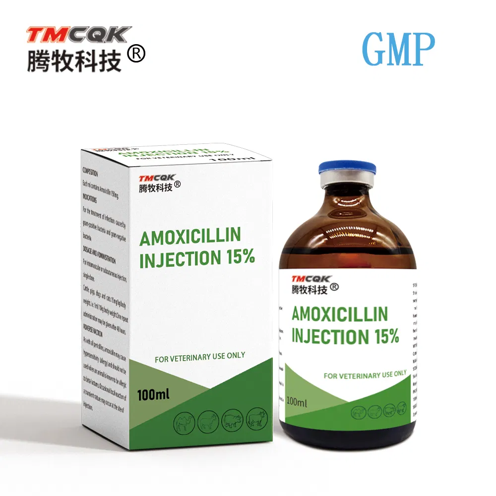 Veterinary Medicine Long-Acting Amoxicillin Injection Pig Cattle Sheep Postpartum Antibacterial Anti-Inflammatory Health Care