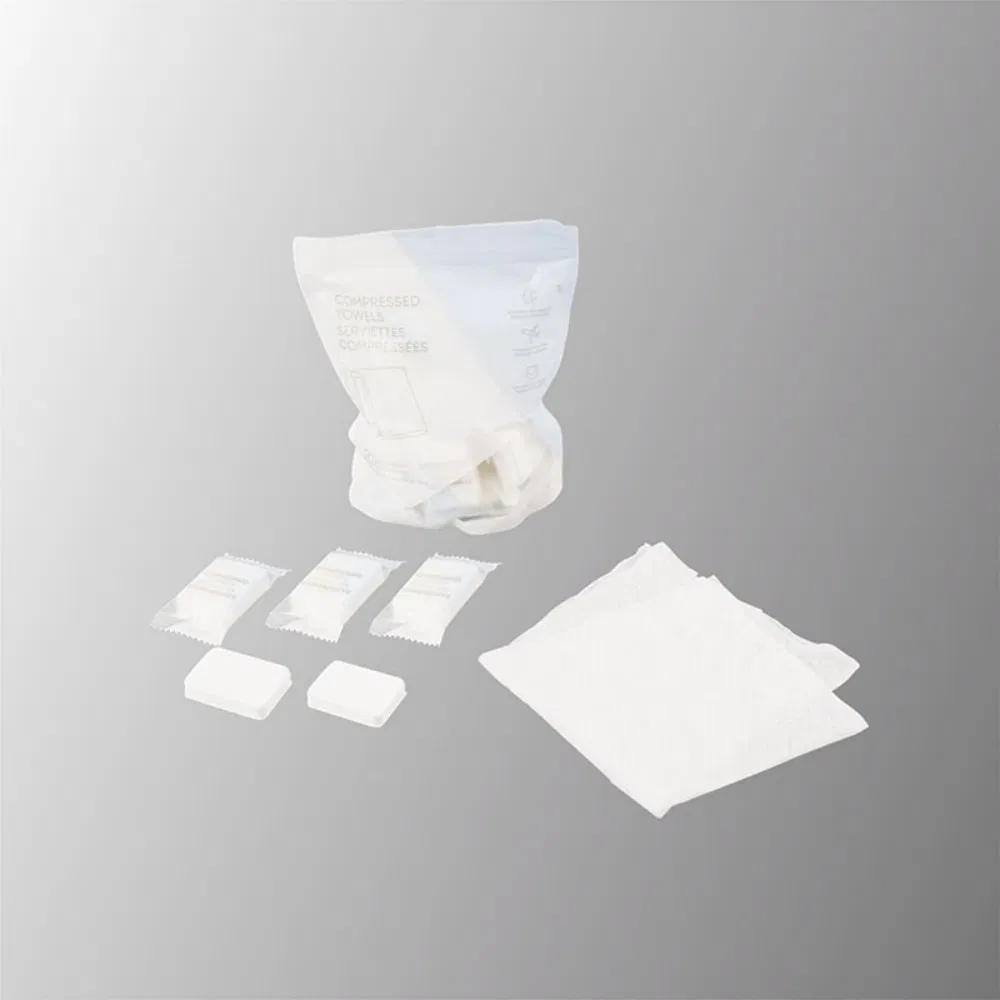 MSDS-Certificated Portable Disposable Compressed Towel for Hospital Use