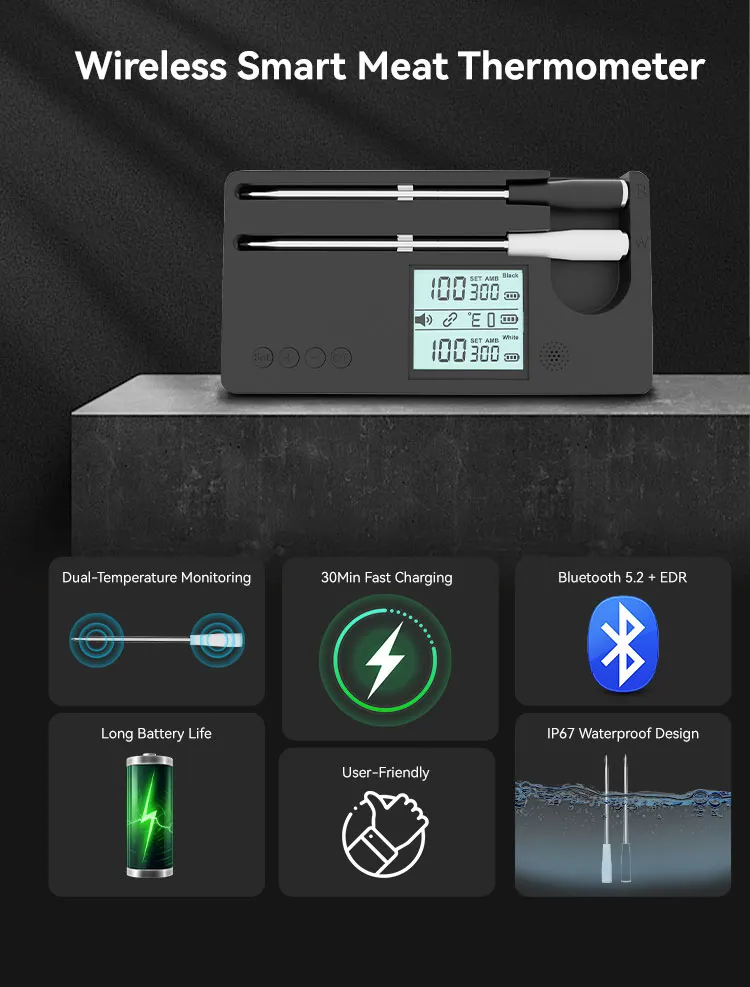 Wireless Meat Thermometer Overview