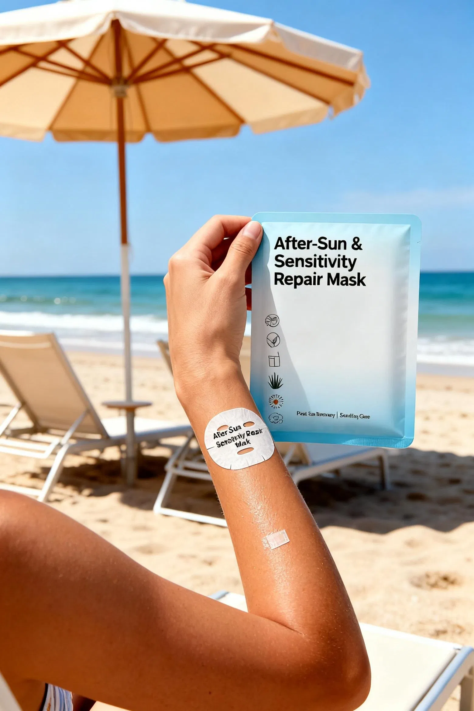 Antioxidant Glycerin Glucoside Revitalizing Glass Skin Face Mask for Youthful Radiance and Environmental Protection