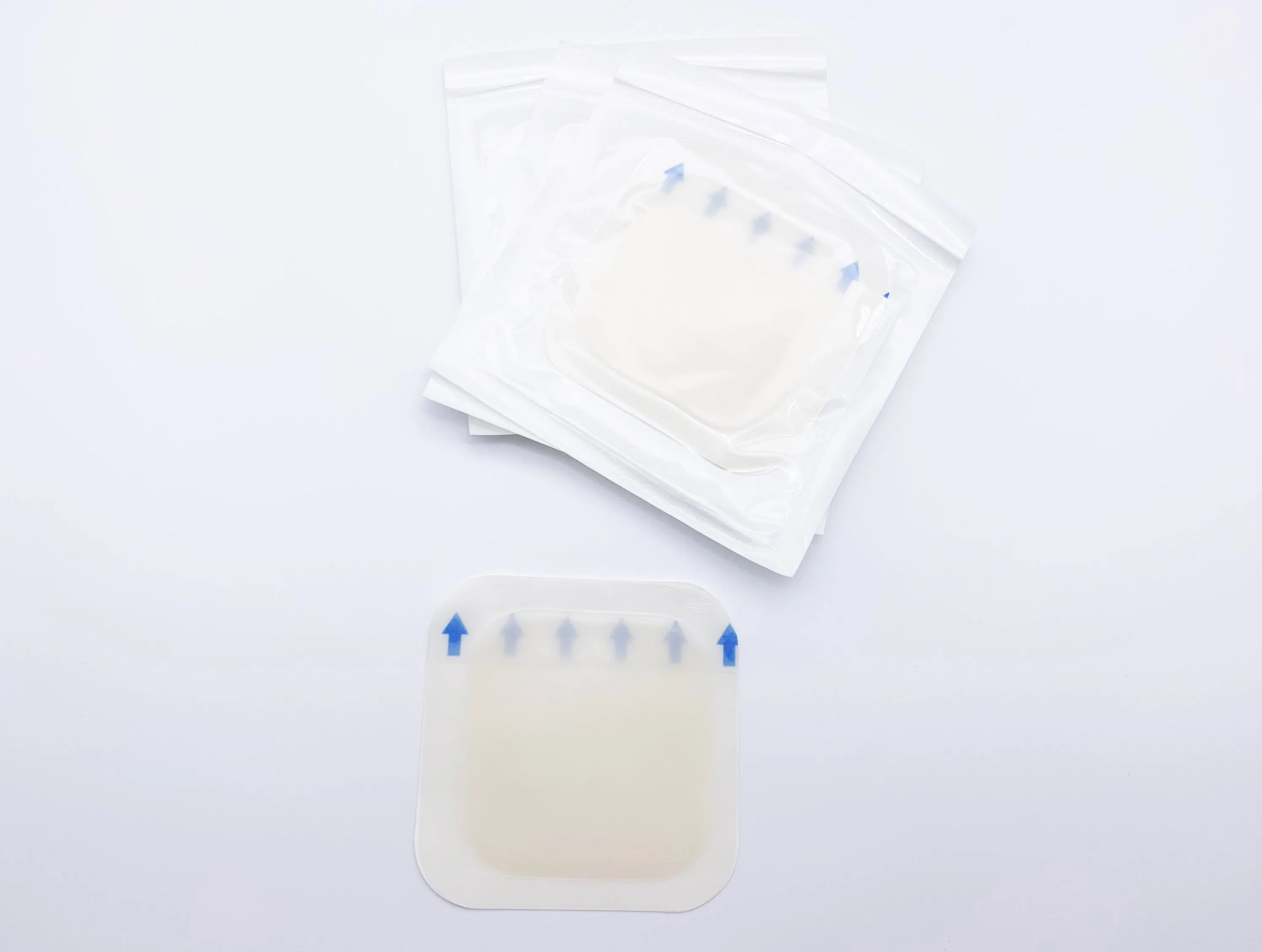 Medical Wound Care 10*10cm Edge Holding Hydrocolloid Acne Dressing