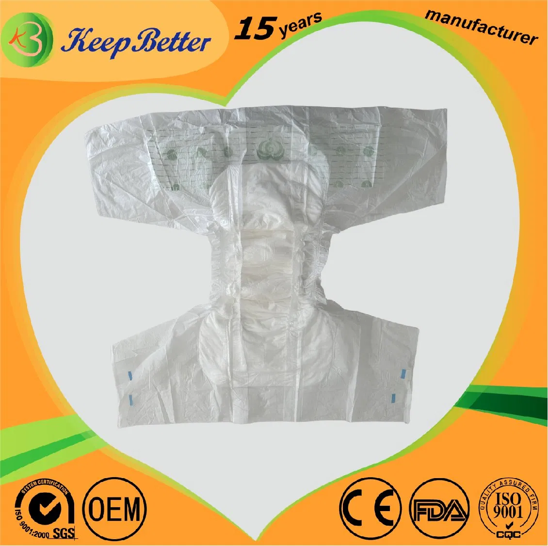 Free Samples Adult Disposable Unisex Wholesale A Grade Diapers in Bulk