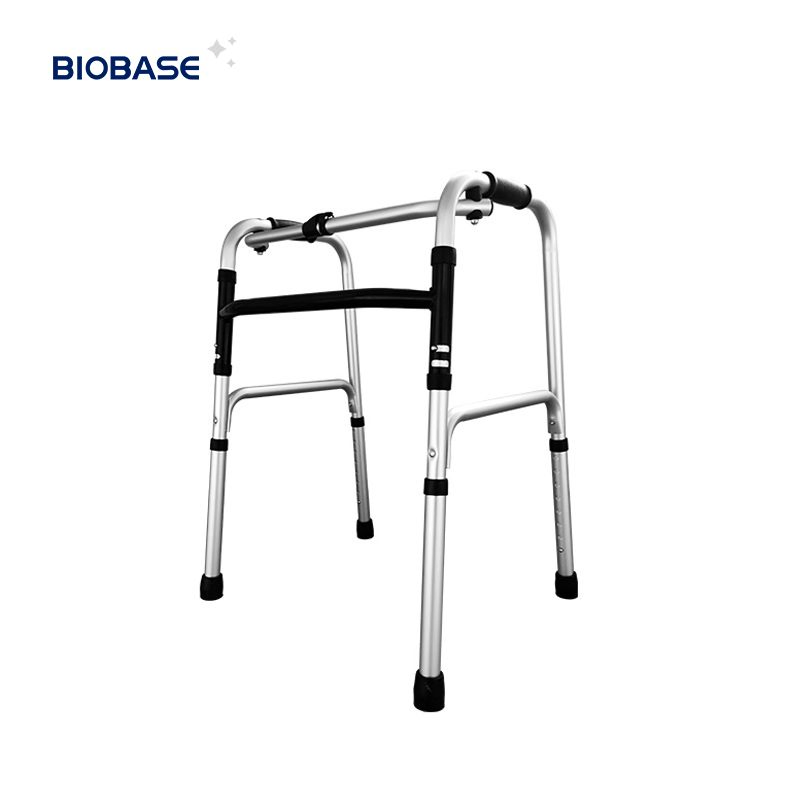 Biobase Walking Aid One-Click Folding, Easy to Carry Height Adjustable for Hospitals