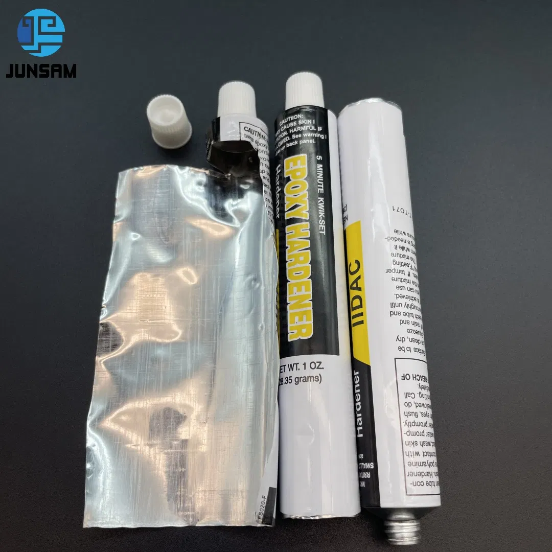 Pure Aluminum Collapsible Tube Pharmacy Packaging Pattern Shoulder Max 6 Colors Tube