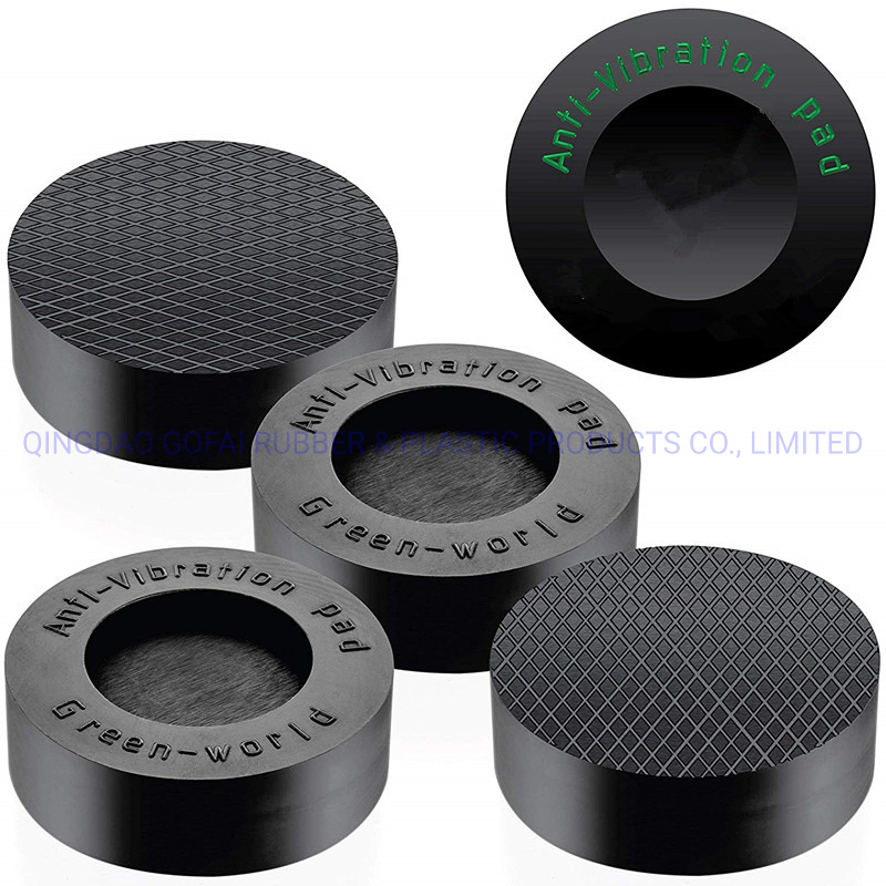 Washing Machine Anti Vibration Rubber Pad / Bed Feet Rubber Shockproof Anti Scratch Protection Pad Anti Vibration Pad