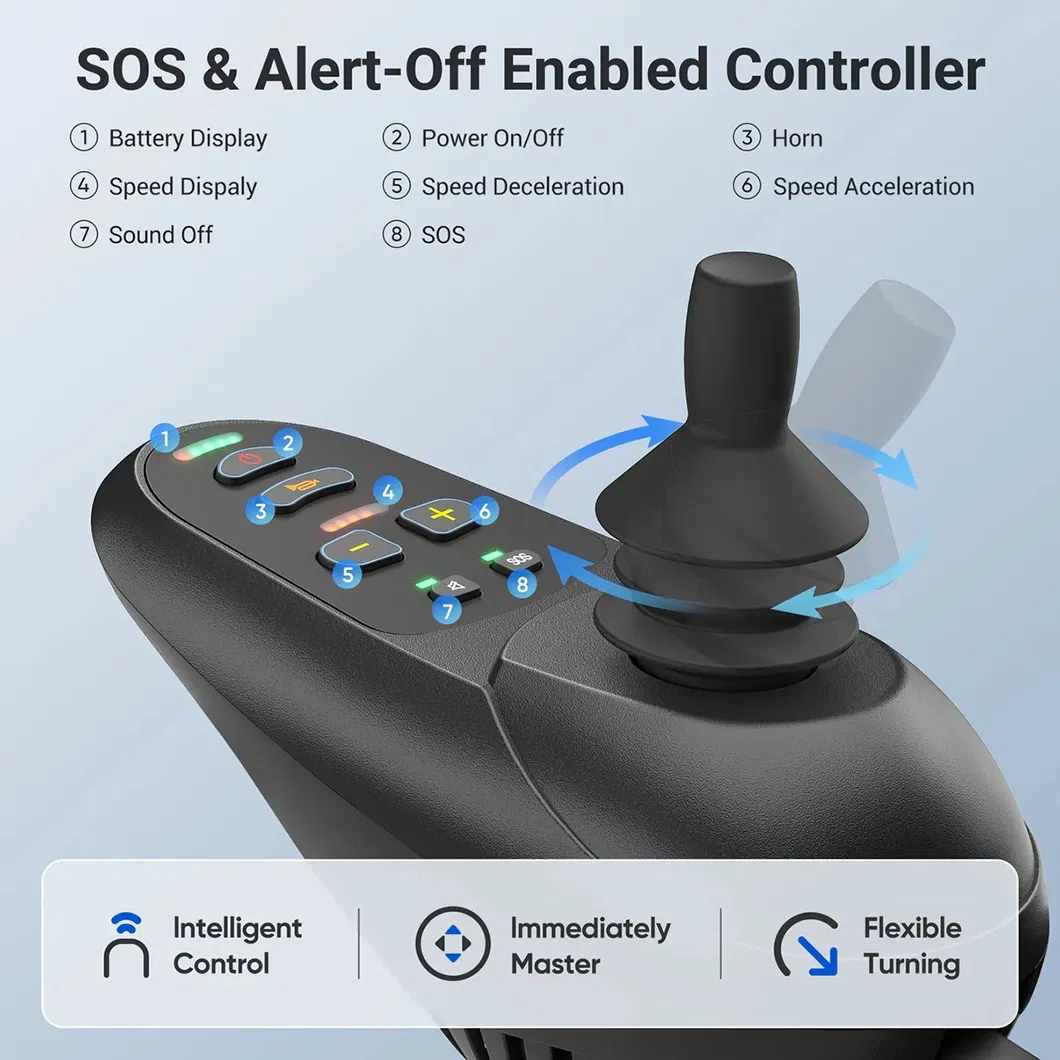 Electric Wheelchair Detail 3