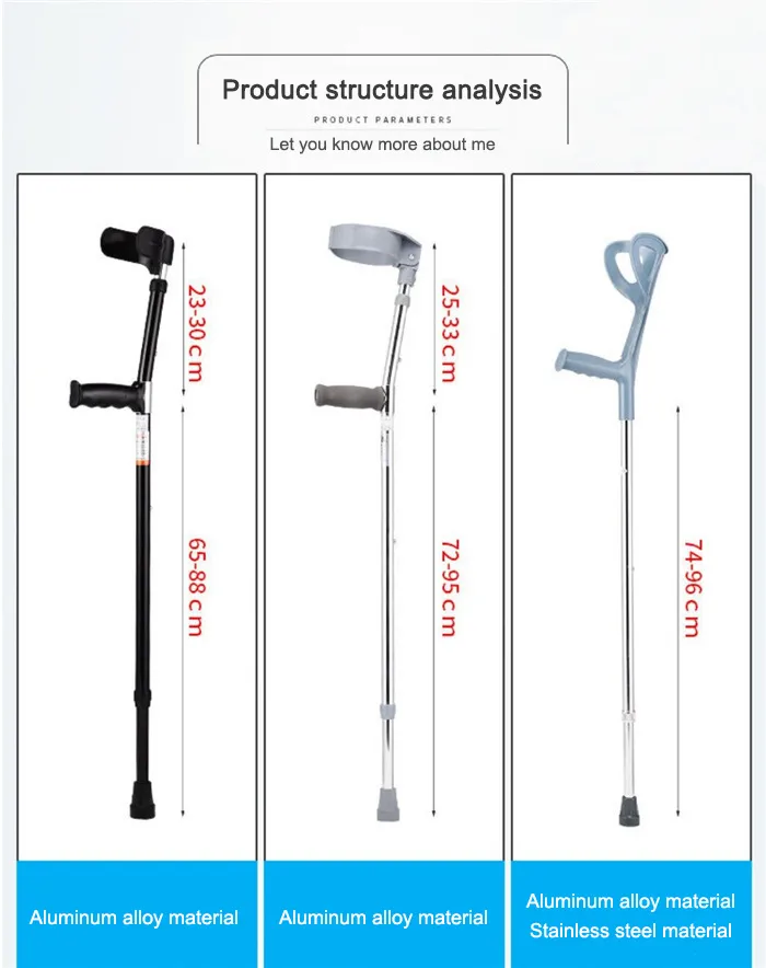 Medical Elbow Crutches 1