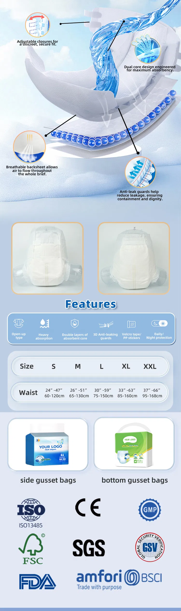 Adult Diaper Product Details