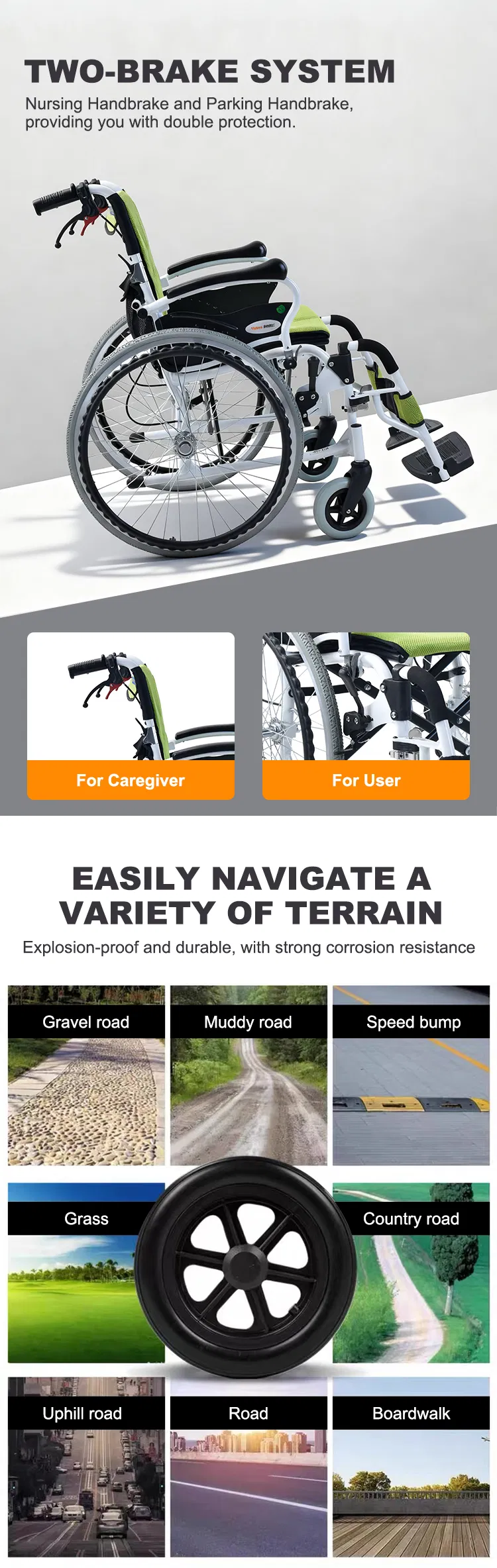 Manual Wheelchair Detail 5