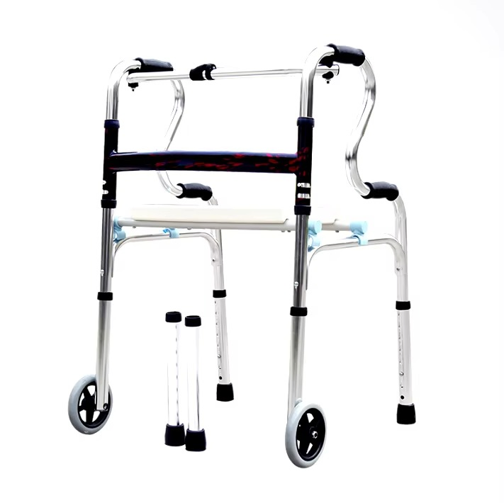 Senior Walking Aid with Wheels for Enhanced Stability and Support