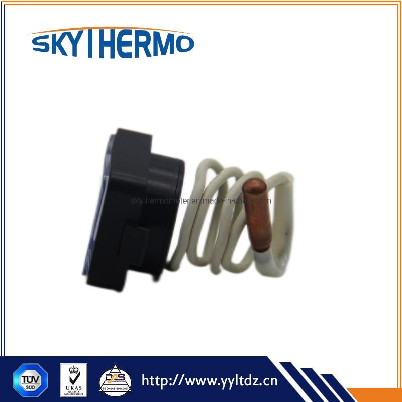 Capillary Case Plastic Capillary Thermometer with Pcv Coated Capillary