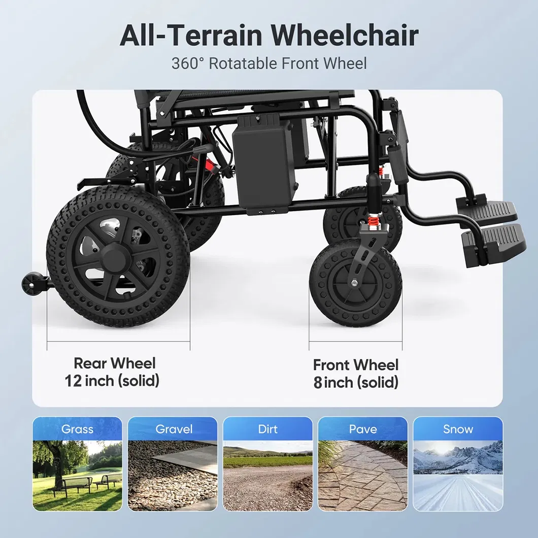 Electric Wheelchair Detail 2