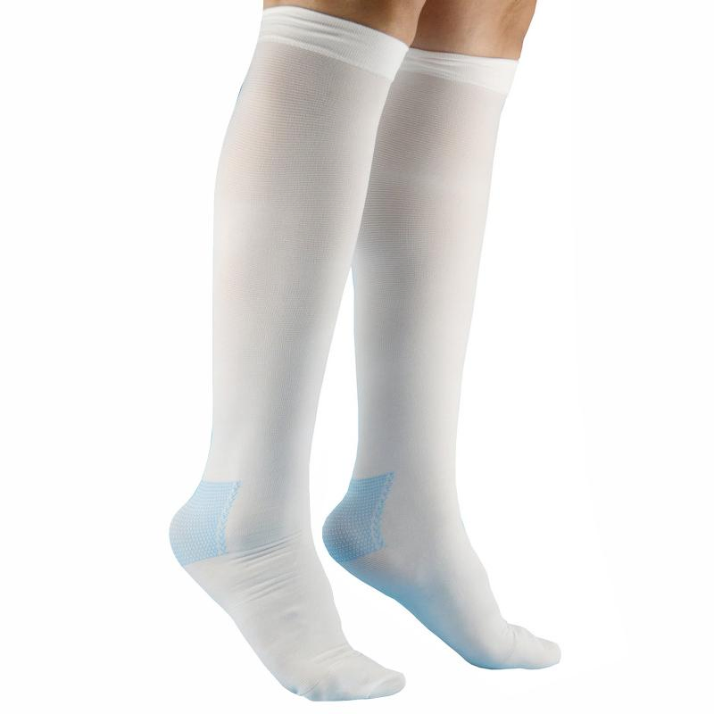 Anti Embolism Compression Stockings with Inspection Opening Under Knee
