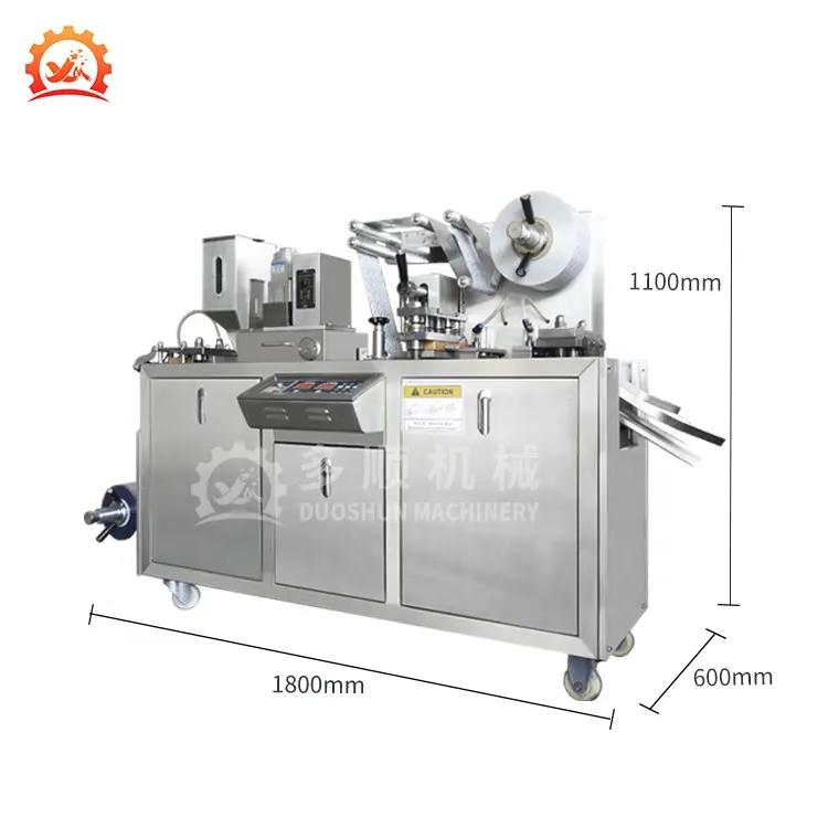 Dpp-115 140 Professional Pharmacy Milk Tablet Capsule Aluminum Blister Packing Machine Hot Forming Packaging
