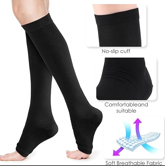 Amazon Hot Selling Medical Varicose Compression Stocking Tight Pantyhose