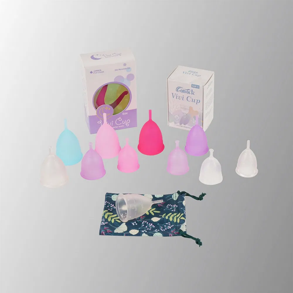Wholesale Custom Factory Medical Silicone Menstrual Supplies Menstrual Cup