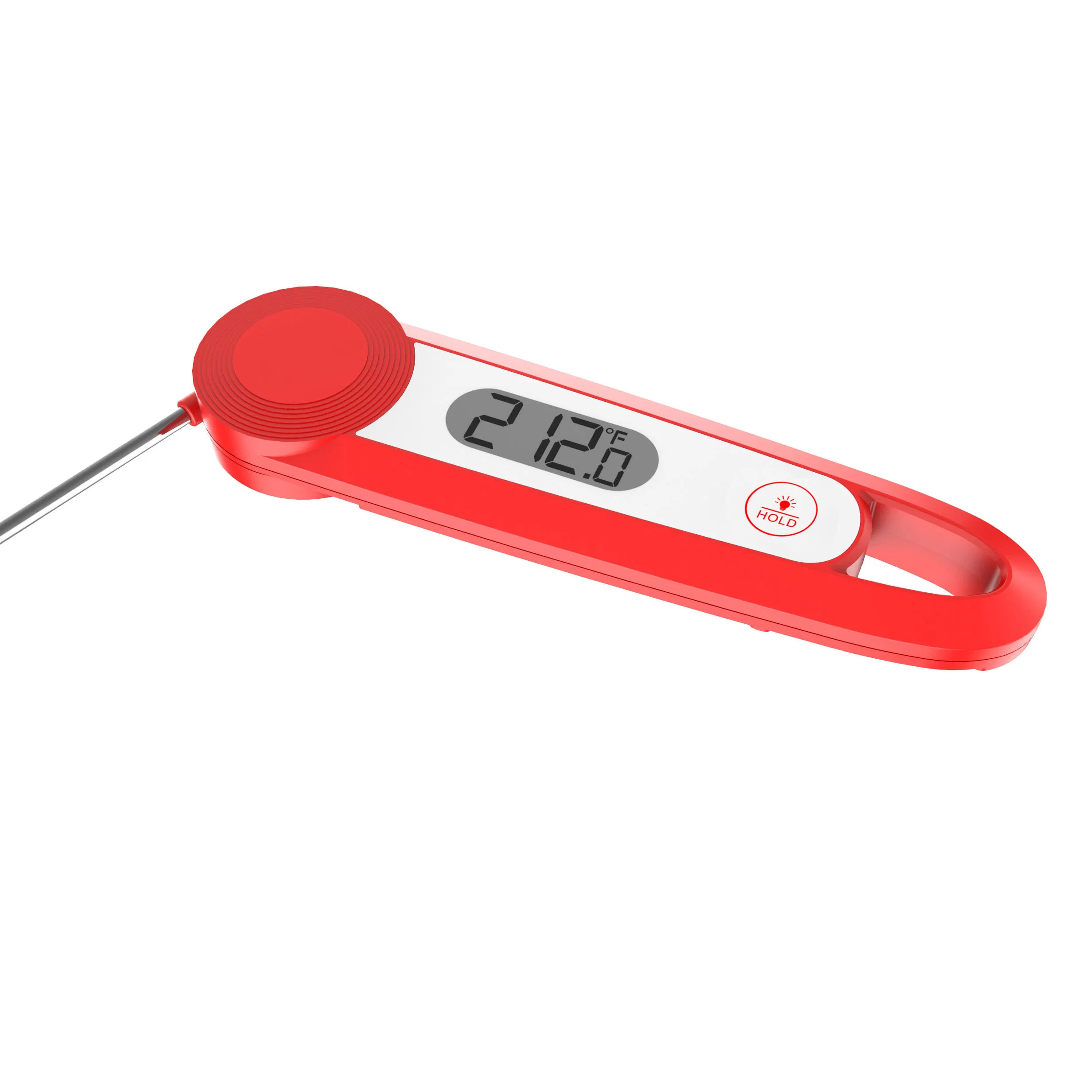 Instant Read Thermometer with Backlit Display for Easy Use