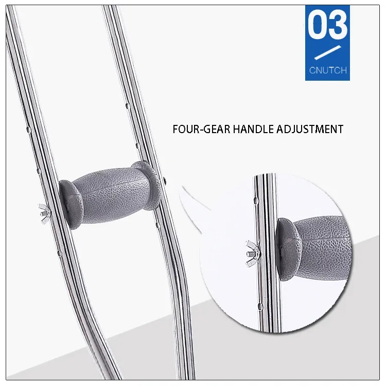 Underarm Crutch Adjustable 3