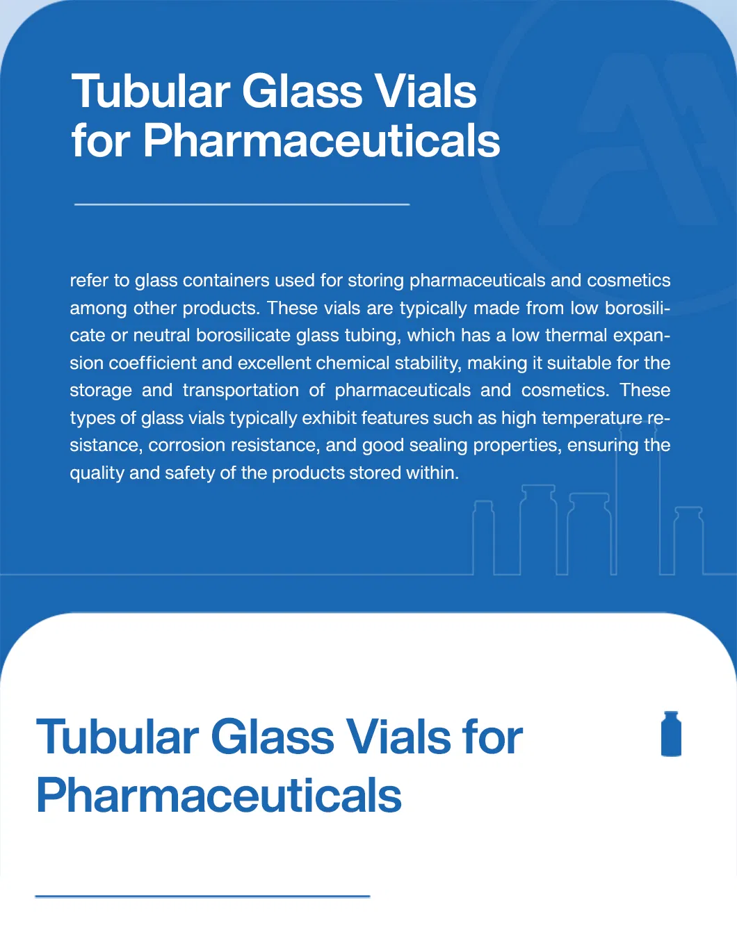 Medical Glass Vial 3